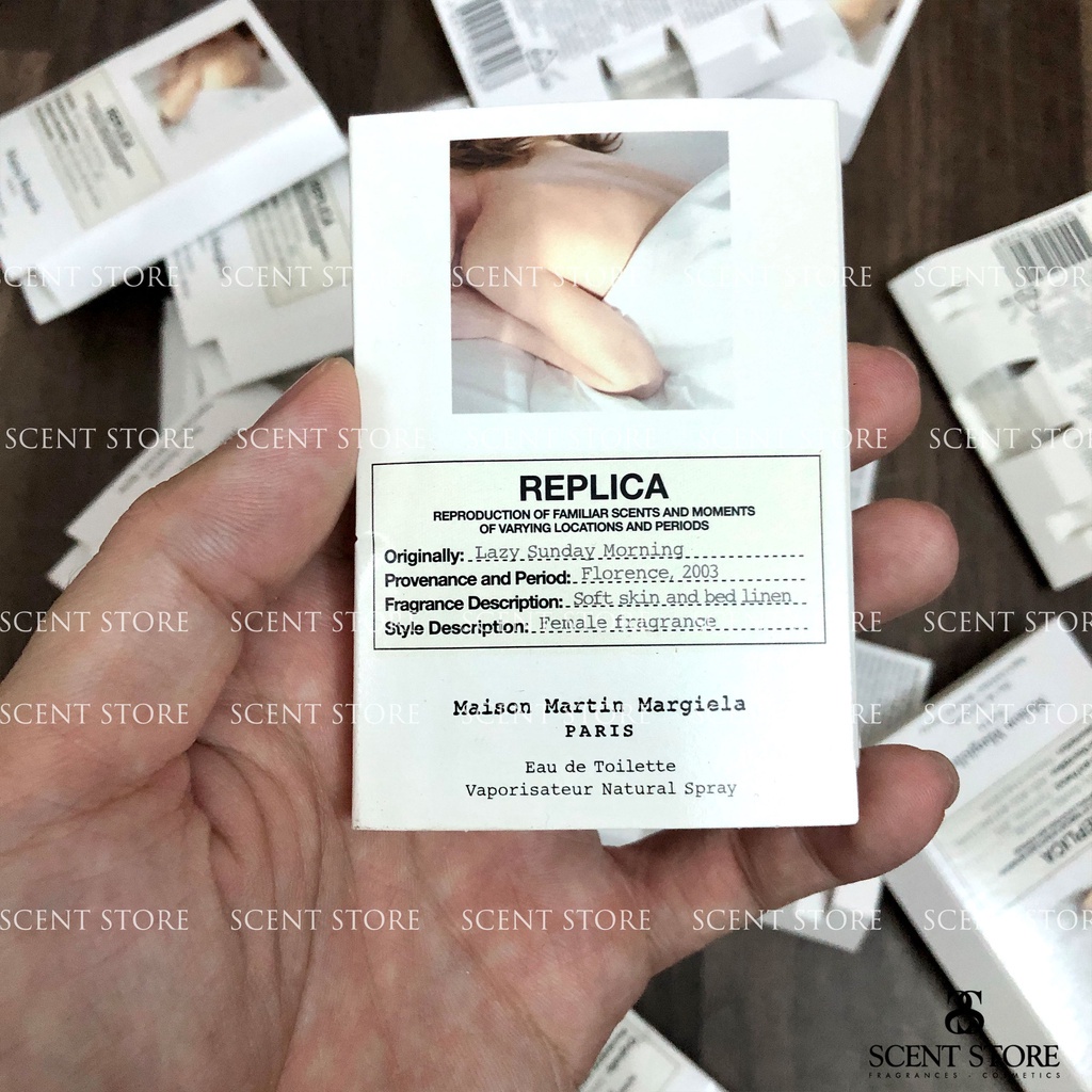 Vial chính hãng nước hoa Maison Margiela Replica Lazy Sunday Morning [1ml]