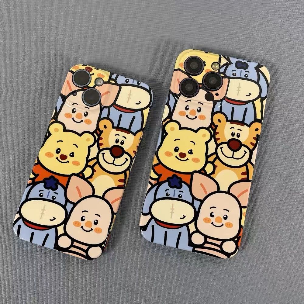 Ốp Điện Thoại Cứng Họa Tiết Winnie the Pooh 14 Cho Iphone 13 Pro Max XR Xs 12 11