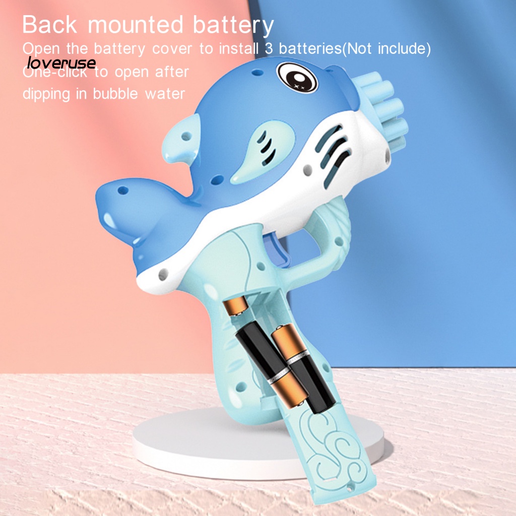 Đồ Chơi Thổi Bong Bóng Tự Động 13 Lỗ Hình Động Vật Biển