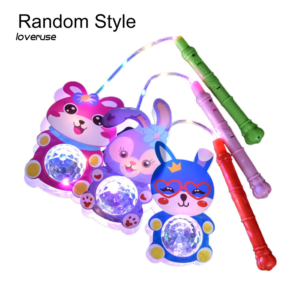 Lồng Đèn 3 Bánh Răng Đồ Chơi Nhẹ Họa Tiết Hoạt Hình Phát Sáng Cho Bữa Tiệc