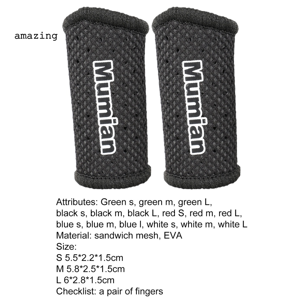 1 Cặp Băng Đeo Ngón Tay Co Giãn Chống Trượt Hỗ Trợ Chơi Bóng Rổ