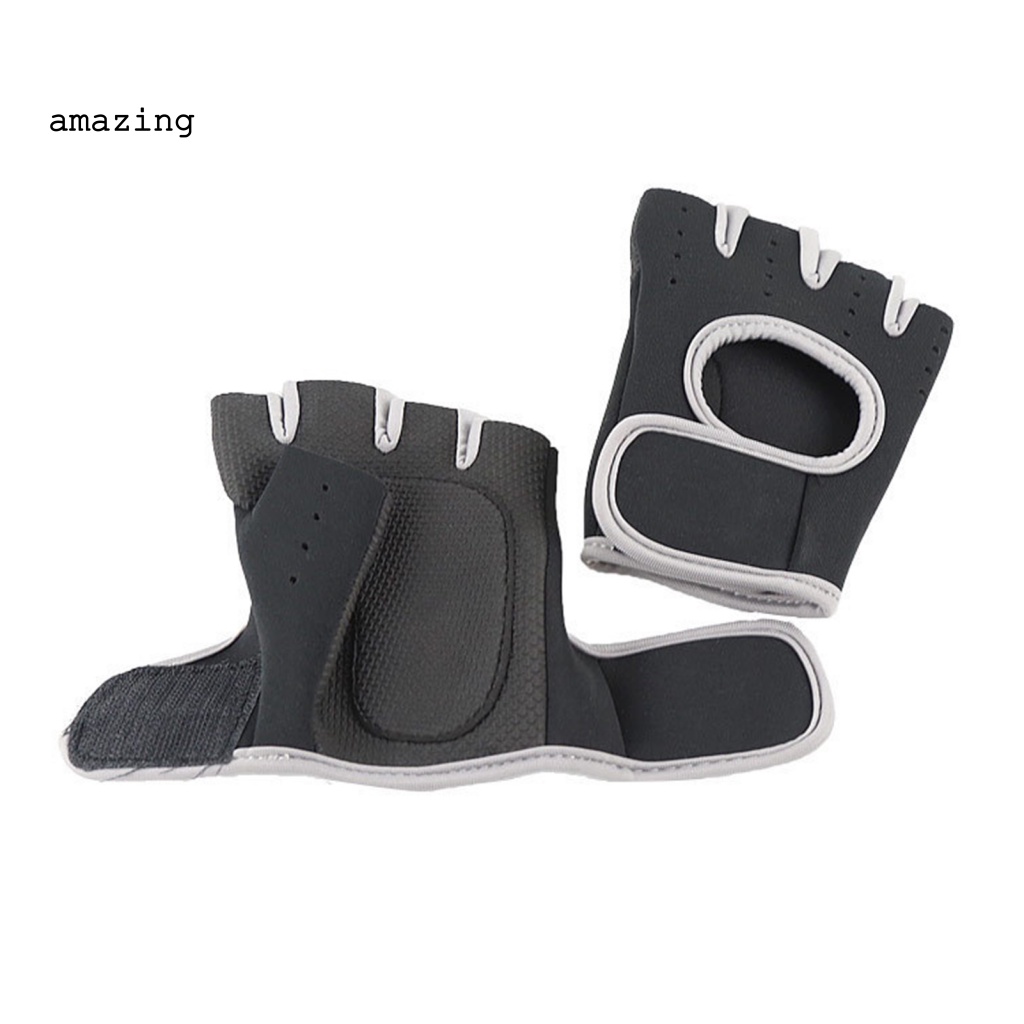 1 Đôi Găng Tay Thể Thao Nửa Ngón Chống Trượt Cho Nam Nữ