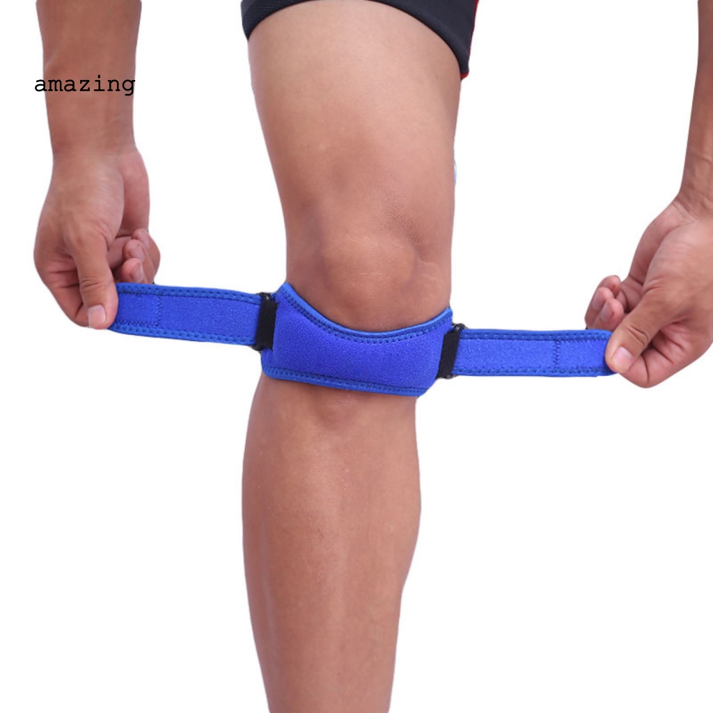 1 Băng Quấn Bảo Vệ Đầu Gối Có Thể Điều Chỉnh Hỗ Trợ Chơi Bóng Rổ / Chạy Bộ