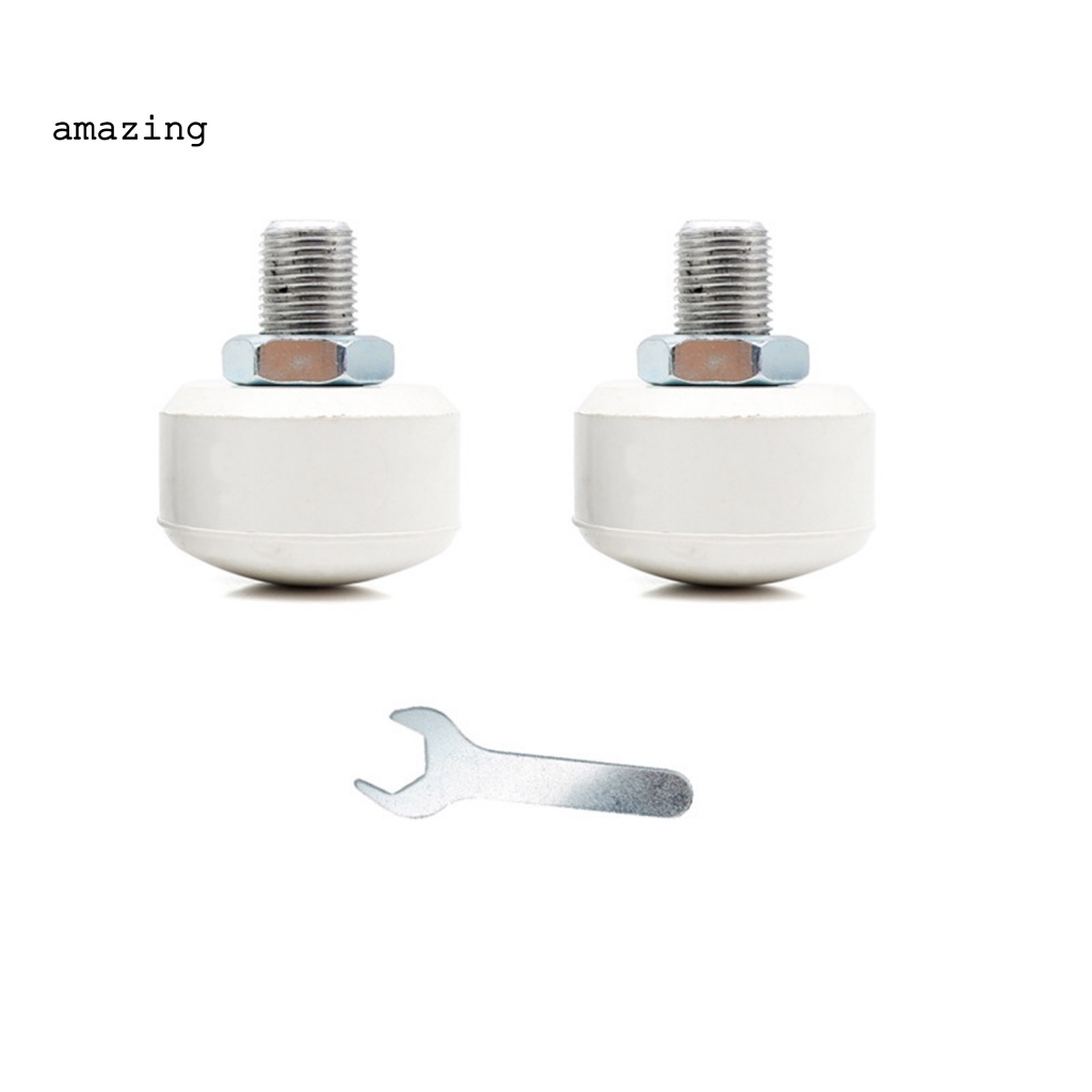 1 Set Phụ Kiện Chặn Phanh Giày Trượt Patin Hai Hàng Hình Trụ Chống Mài Mòn