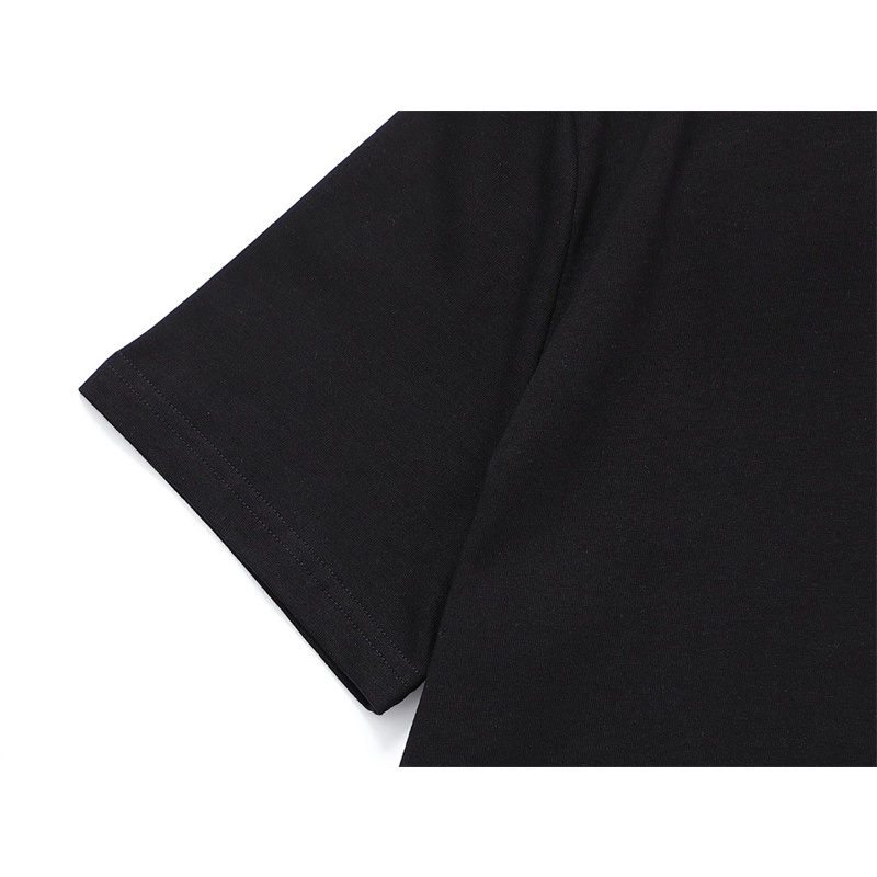 Áo Thun Ngắn Tay Thêu logo BALEN88-Double Thời Trang Dành Cho Cả Nam Và Nữ