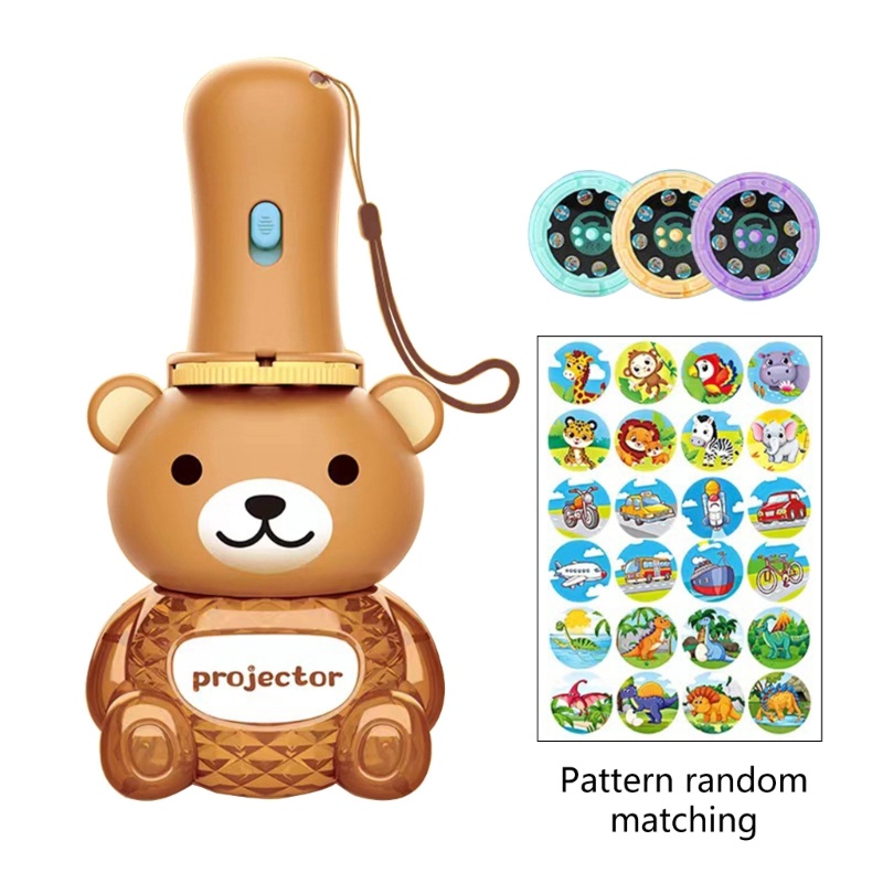 Đồ Chơi Đèn Pin Chiếu Nhỏ Dạng Trượt Cho Trẻ Em