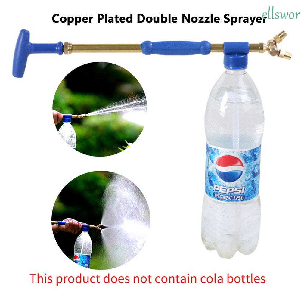 Vòi Phun Nước Tưới Cây Hai Đầu Mạ Đồng Chất Lượng Cao