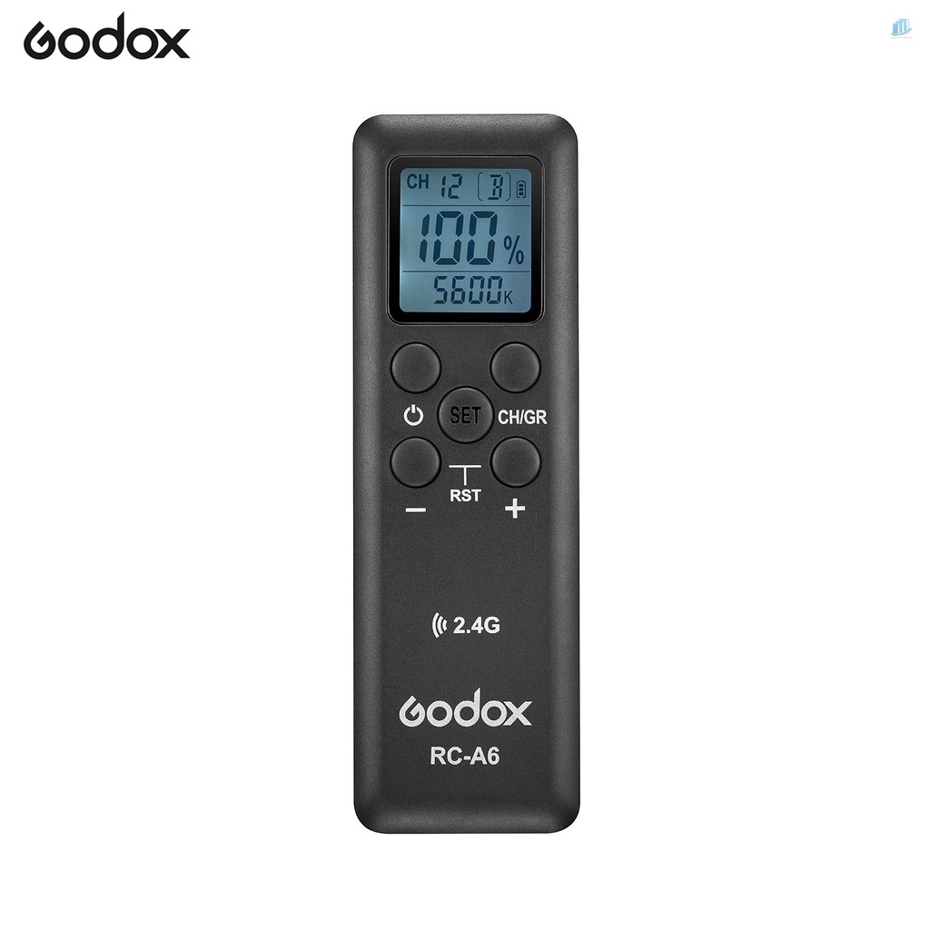 Bộ Điều Khiển Từ Xa Godox Godox RC-A6 2.4GHz 32 Kênh 16 Cho Godox SL150II SL200II SL150IIBi SL200IIBi Sl200Ibi SZ200BI FV150 Fv200L60