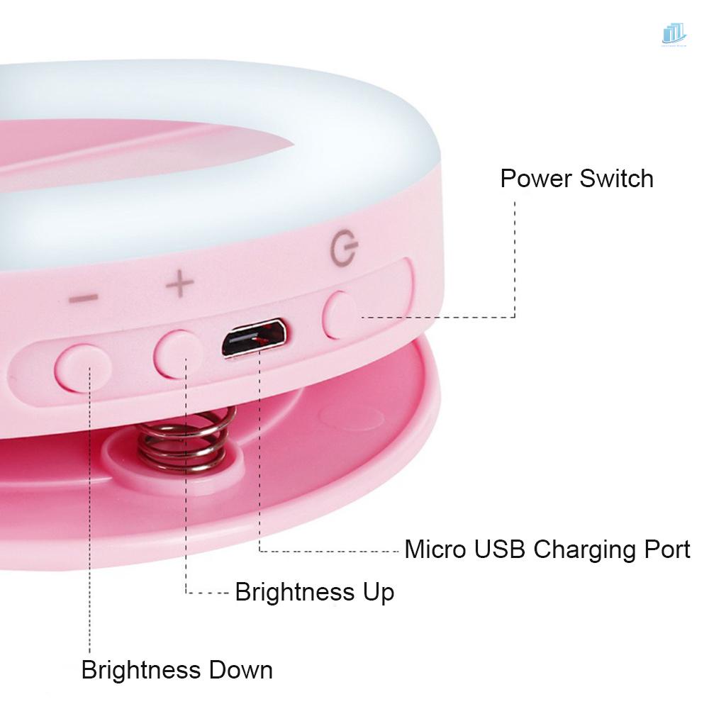 Đèn LED Mini Gắn Điện Thoại / Máy Tính Bảng / Laptop Có Thể Sạc Lại