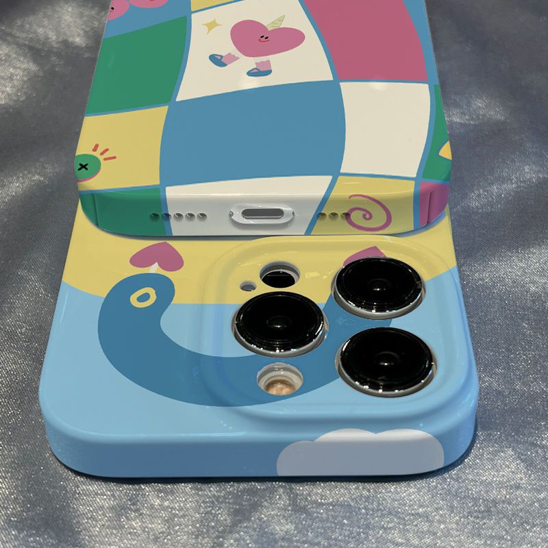 Ốp Điện Thoại In Họa Tiết 14 Trái Tim Cổ Điển Cho Iphone xs / xr / 13plus1178 / promax 12 YD67