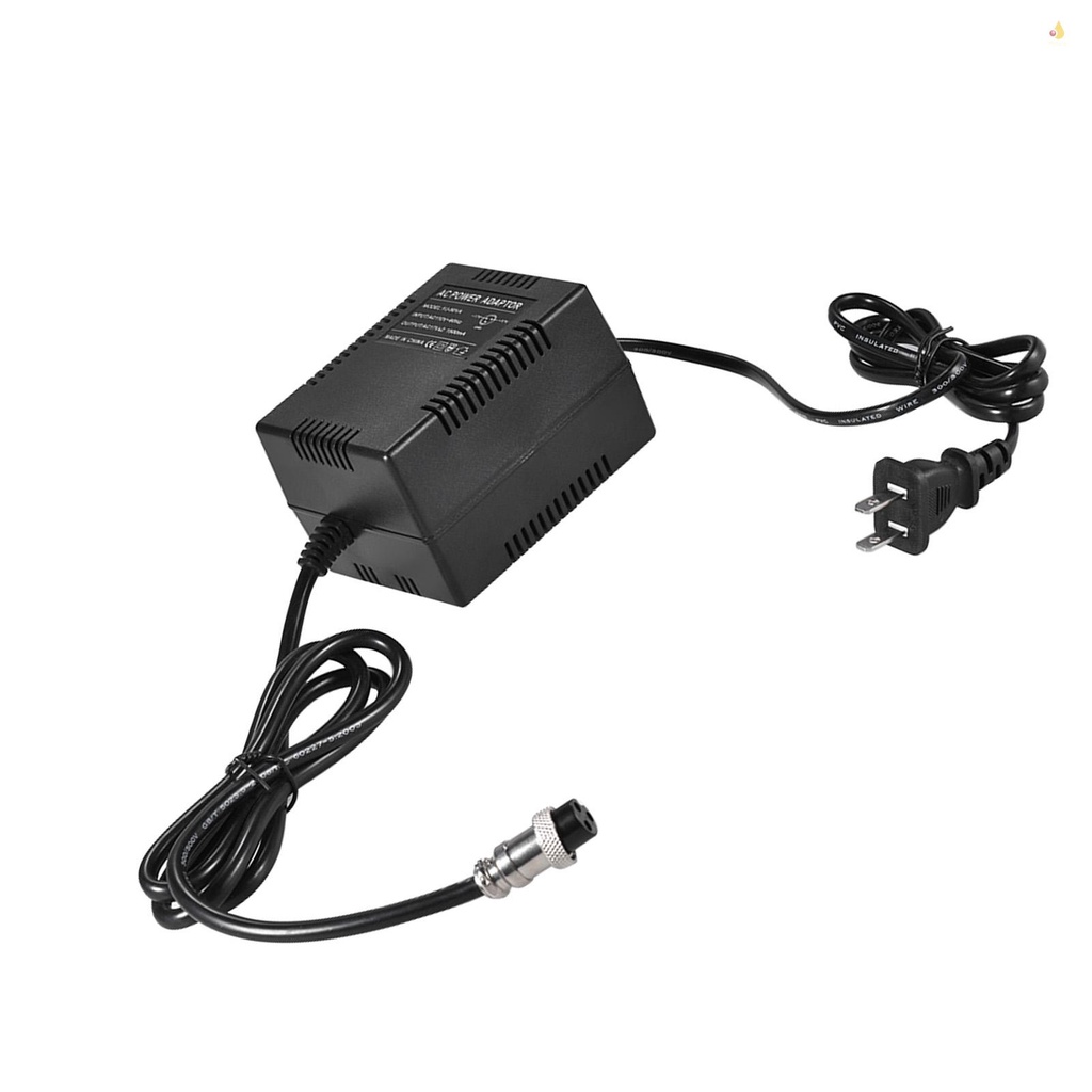 Bộ Điều Hợp Nguồn Điện AC 17V 1500mA 50W 3-Pin Phích Cắm US 110V Cho Yamaha MG16 / 6FX / MG166C / MG166CX Và 10 Kênh Khác
