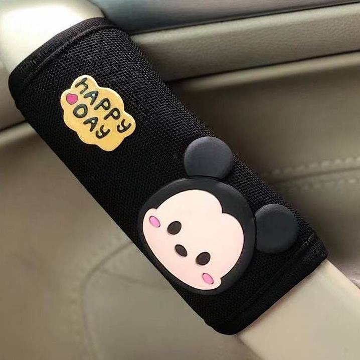 Creative Cute Cartoon Vehicle Handle Car Handbrake Sleeve Universal Car Door Handle Protector Roof Handle Cover oWPB