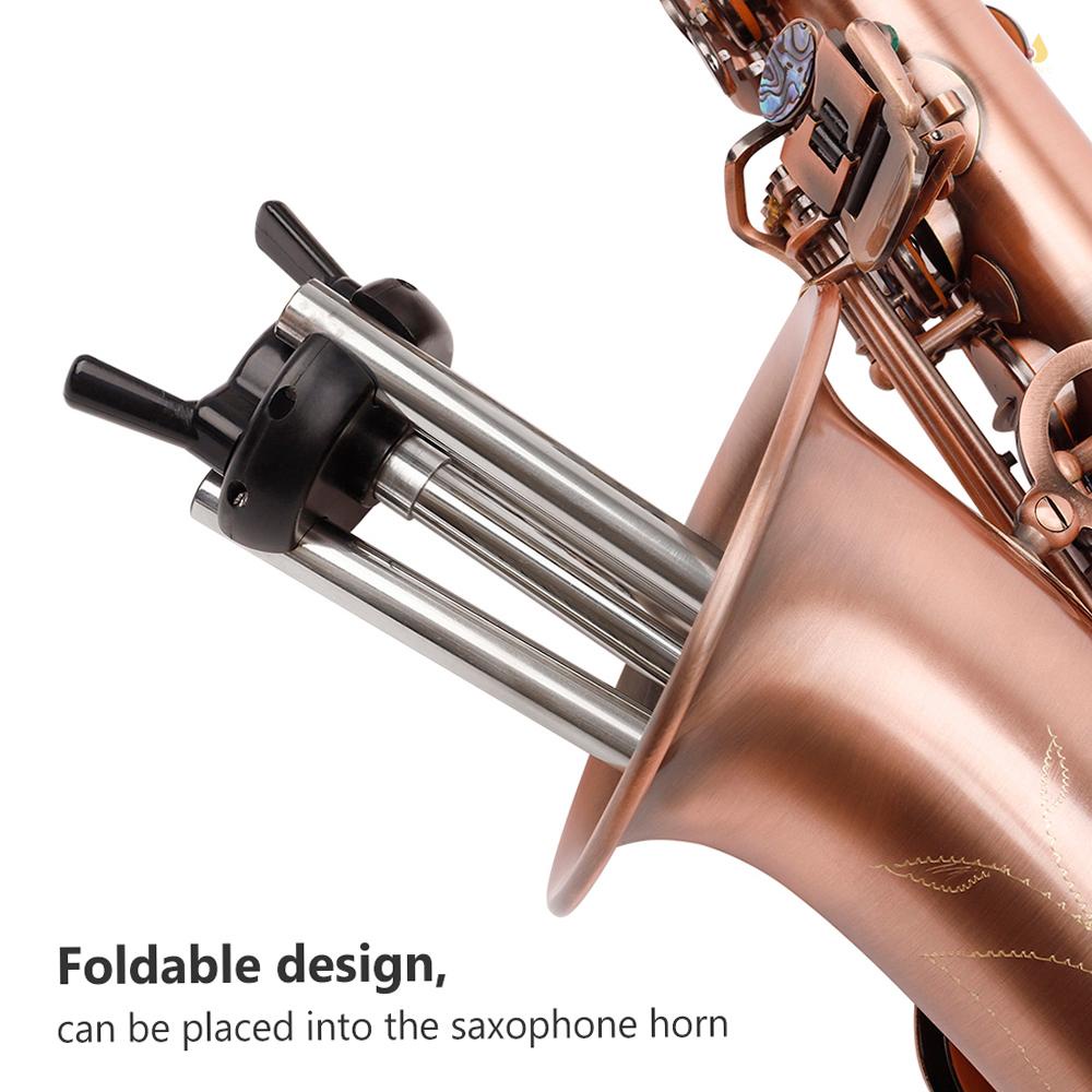 Giá Đỡ Kèn Saxophone Bằng Hợp Kim Nhôm Có Thể Gấp Gọn Kèm Túi Đựng Tiện Lợi