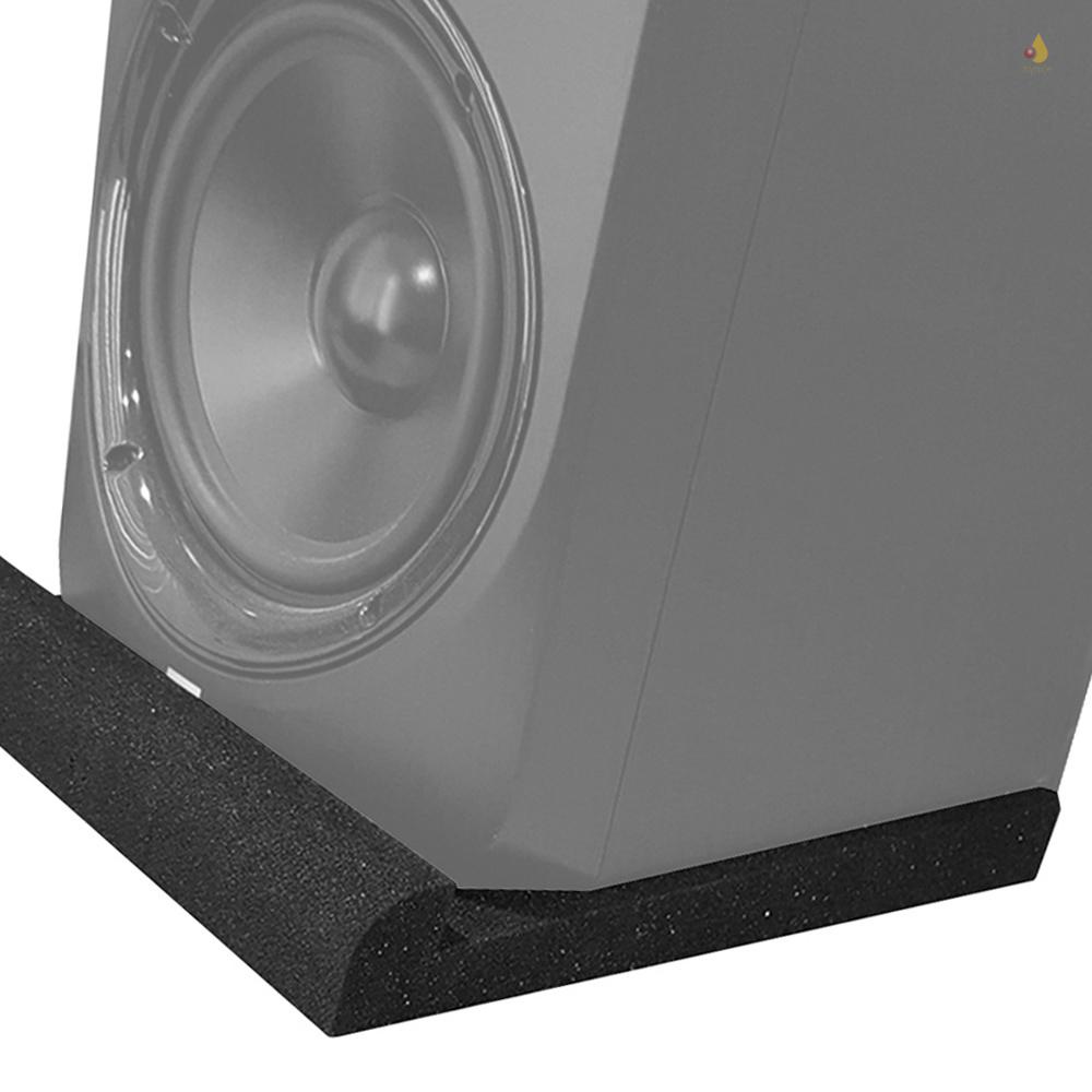 Bộ 2 Miếng Đệm Xốp Cách Âm Cho Loa Studio Khu Vực Có Thể Thay Đổi Được Kích Thước 9.6 '' * 7.7 ''