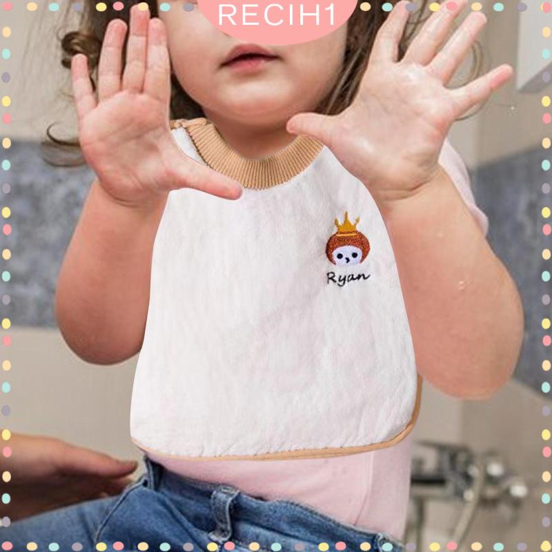 Tạp Dề Giữ Khô Đa Năng Có Thể Giặt Máy Dễ Thương Cho Bé