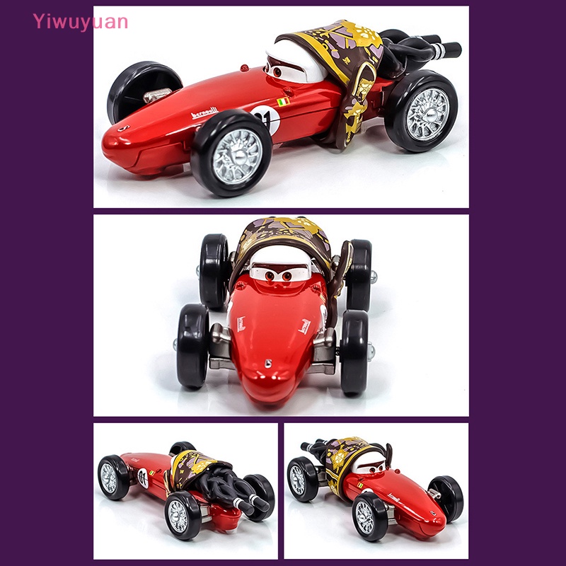 DISNEY < Yiwuyuan > Mô Hình Xe Hơi Pixar Cars 3 Lightning Mc Queen Mater Fabulous Hudson Diecast Bằng Hợp Kim Cho Bé Trai Mới