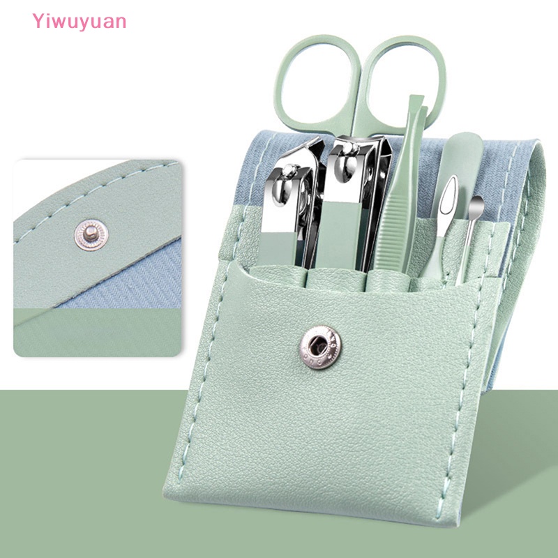 Bộ 4 / 7 Dụng Cụ Chăm Sóc Móng Tay Bằng Thép Không Gỉ Mới