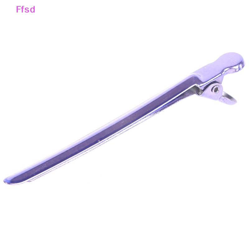 Bộ 6 Kẹp Tóc Mỏ Vịt Bằng Kim Loại Chuyên Dụng Cho Salon