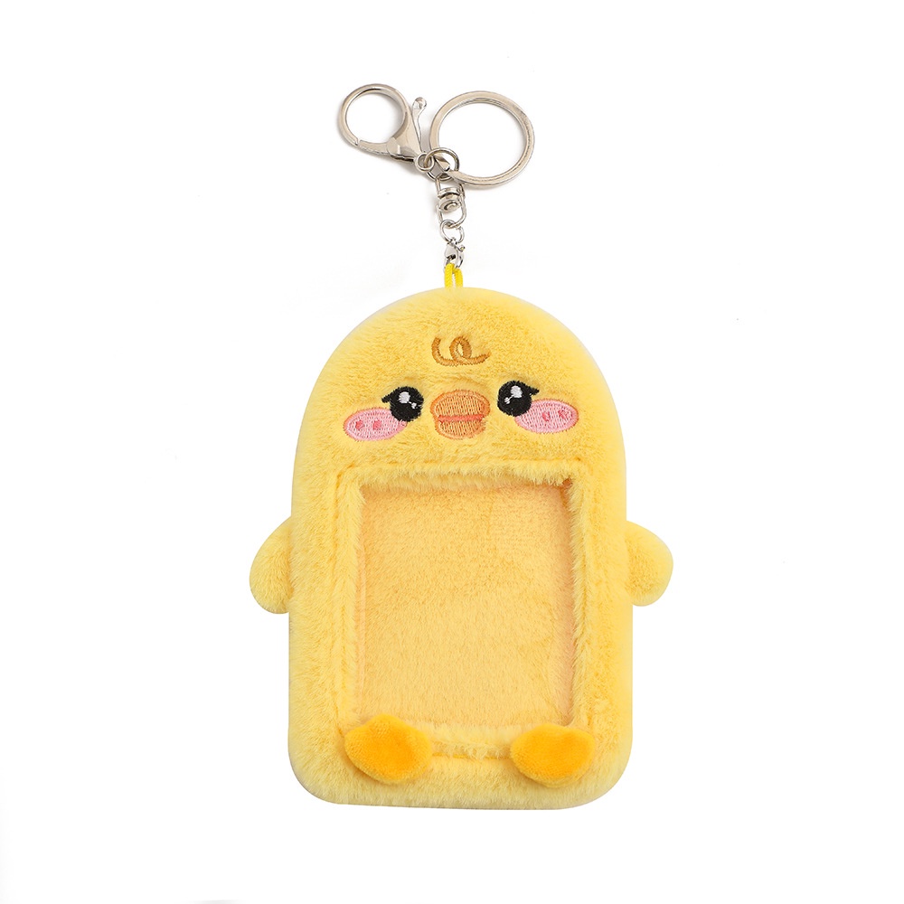 Thẻ Móc Khóa Hình Thú Nhồi Bông Đáng Yêu 3 Inch Polaroid Idou