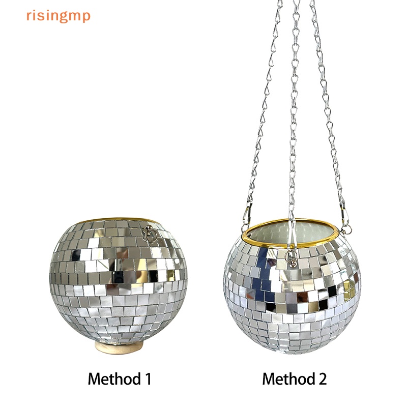 Chậu Hoa Treo Tường Hình Quả Địa Cầu Có Dây Thừng Độc Đáo