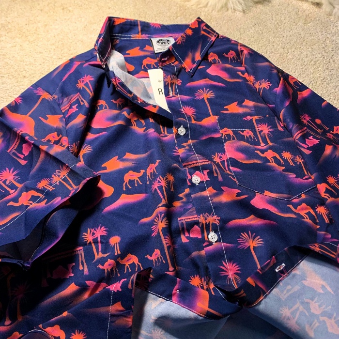 NRVP Áo Sơ Mi Nữ Ngắn Tay In Họa Tiết Độc Đáo Phong Cách Hàn Quốc Mới