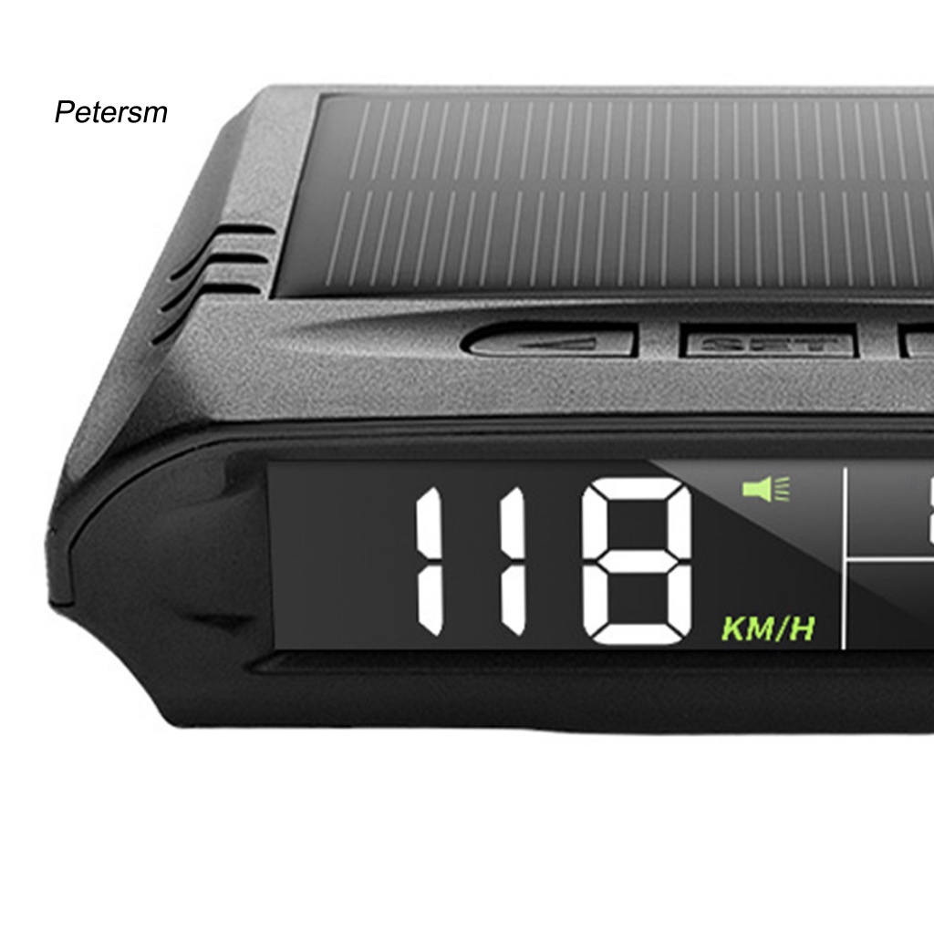 Màn Hình HUD Bằng Nhựa PP HUD Sử Dụng Năng Lượng Mặt Trời Không Dây Đa Chức Năng Cho Phương Tiện Giao Thông