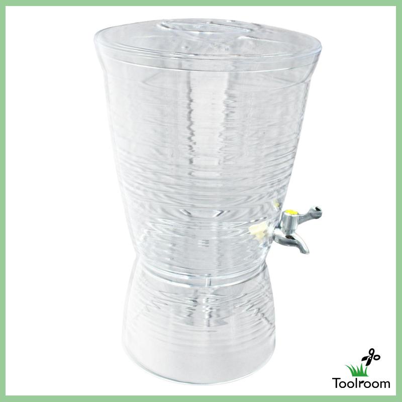 Bình Đựng Nước Bằng Thép Không Gỉ 10L Kèm Nắp Đậy Tiện Dụng