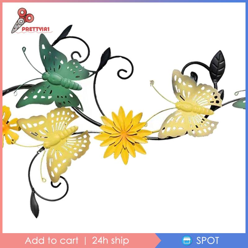 Bướm Kim Loại Dán Tường Prettyia1 Trang Trí Phòng Ngủ / Lễ Cưới