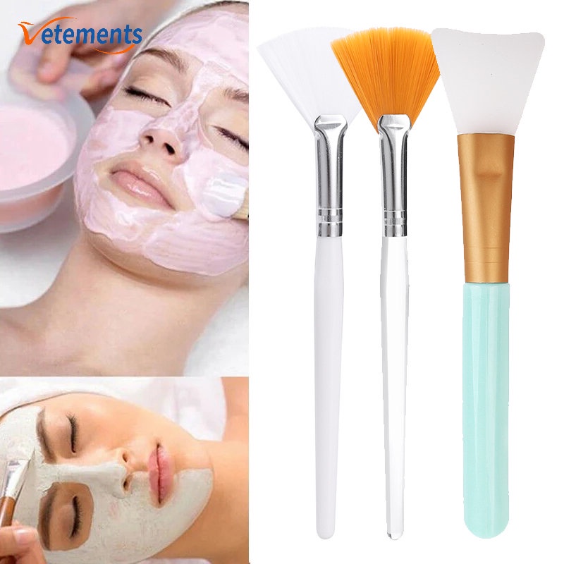 Cọ Đắp Mặt Nạ Chăm Sóc Da Hình Quạt Tiện Dụng