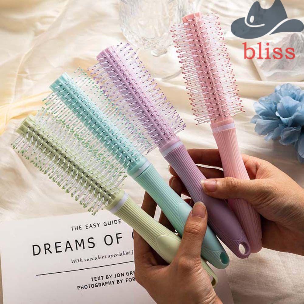 Lược Chải Tóc Xoăn Màu Sắc Ngẫu Nhiên Chất Lượng Cao|Dụng Cụ Massage Tạo Kiểu Tóc Thời Trang