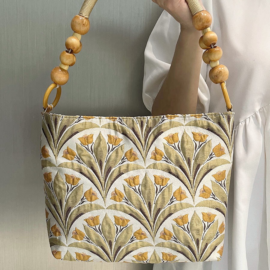 Túi Tote Nhỏ Đeo Vai / Kẹp Nách Phong Cách Cổ Điển Dễ Phối Đồ Thời Trang Cho Nữ