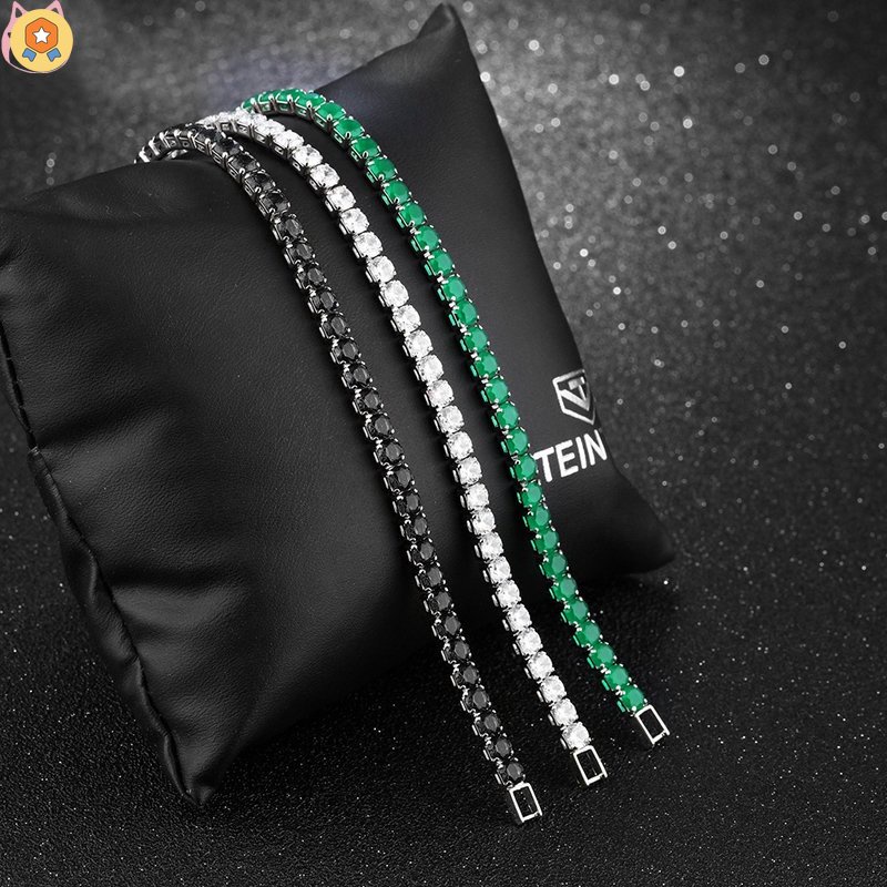 Vòng Tay Đá Zircon 4mm HYJP2 Mới Cho Nam Và Nữ