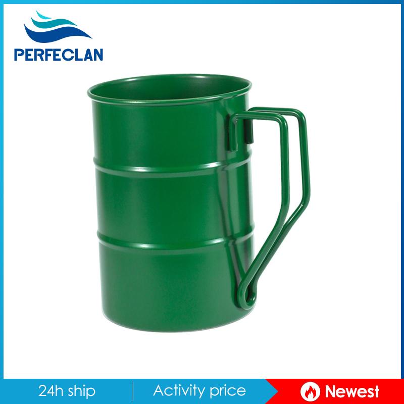 Cốc Uống Nước Bằng Thép Không Gỉ Tiện Dụng Mang Theo Du Lịch Cắm Trại