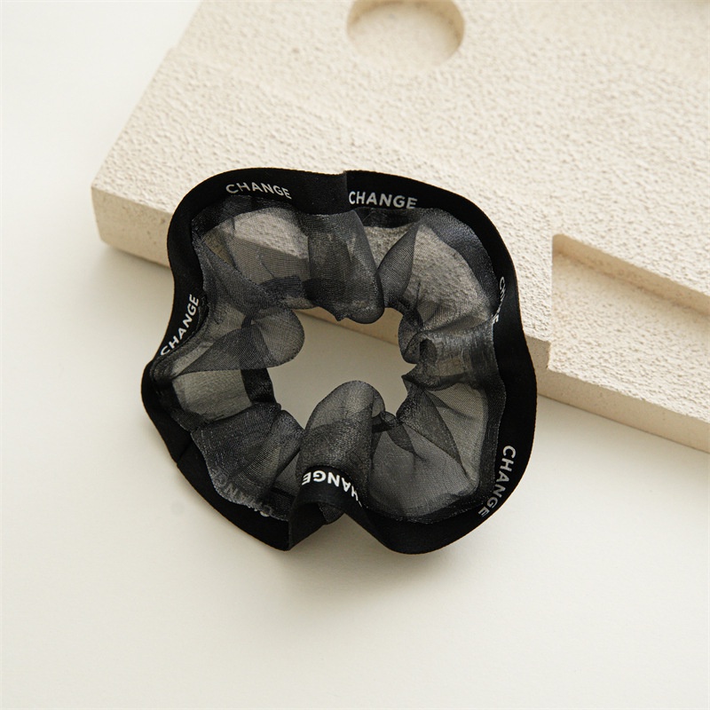 Dây Buộc Tóc Đuôi Ngựa Bằng Lưới Phong Cách Pháp Cổ Điển Thời Trang 2023