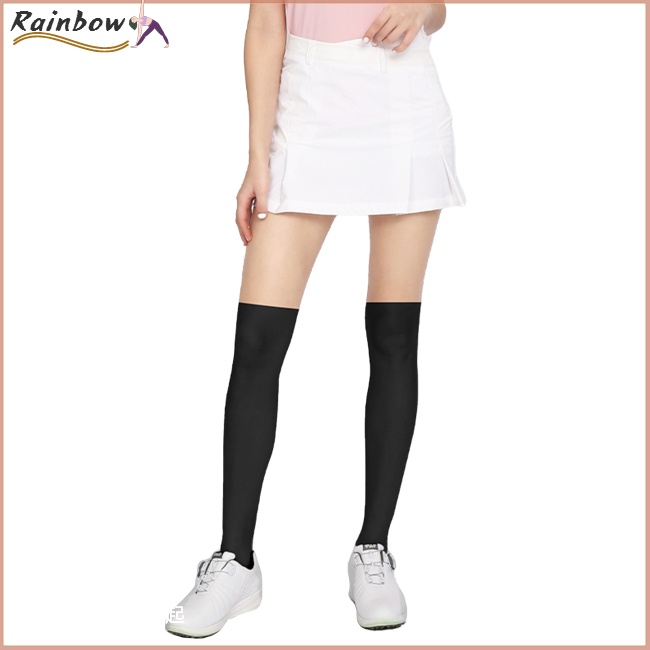 [COD] Vớ Thể Thao Bằng Lụa Lạnh Thoáng Khí Chống Nắng Màu Sắc Tương Phản Chơi Golf Pgm Cho Nữ