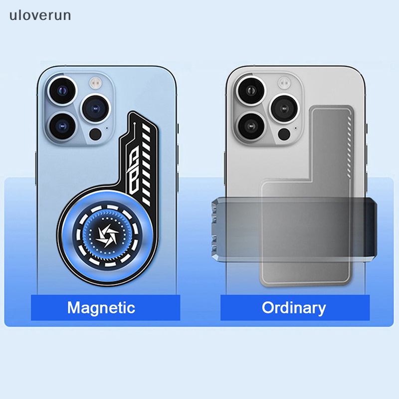 Uloverun Đĩa Làm Mát Điện Thoại Di Động Trọng Lượng Nhẹ Tản Nhiệt Từ Tính Làm Mát