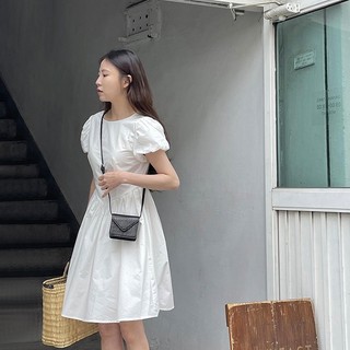 Đầm Tay Ngắn Dáng Ôm Phong Cách Hàn Quốc Thời Trang Cho Nữ 12276