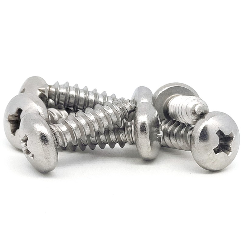 Vít Đầu Tròn Bằng Thép Không Gỉ 304 Tự Khóa M1M3M4M5M6M8