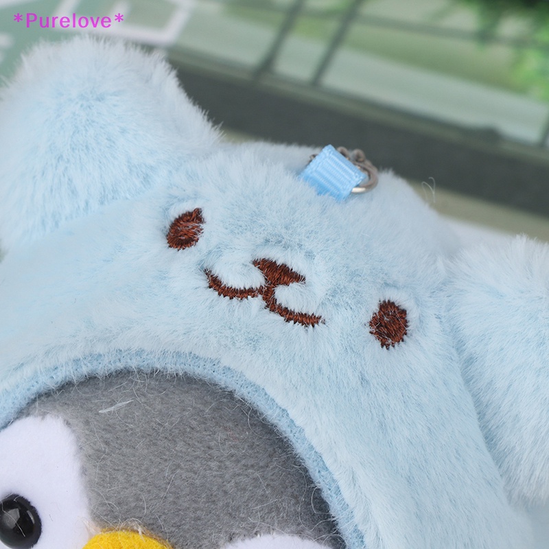 1 Móc Khóa Hình Chim Cánh Cụt Nhồi Bông Đáng Yêu Mới