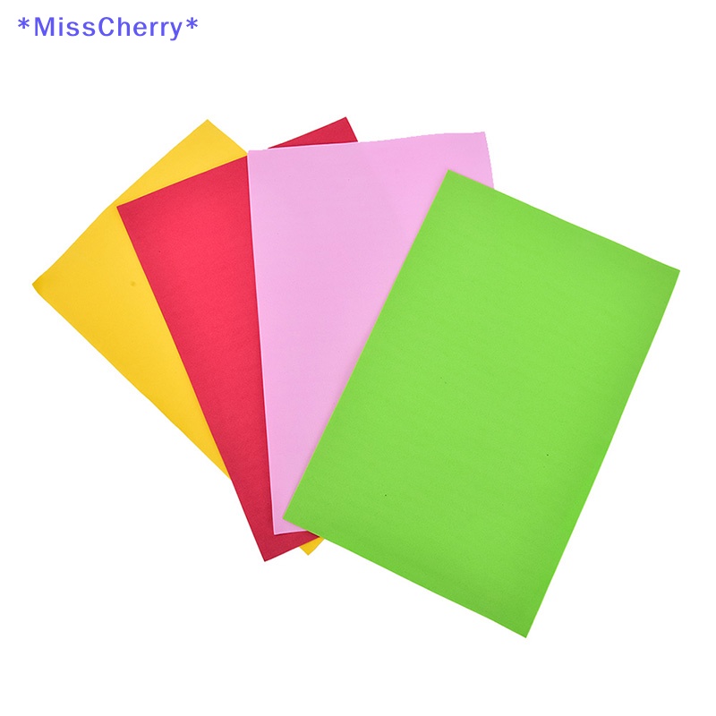 Set 10 Tấm Xốp EVA 260x185x2mm Làm Đồ Thủ Công Cho Bé Set 10 / 10 Miếng Xốp EVA Dùng Làm Đồ Thủ Công DIY Đồ Chơi Nhiều Màu Sắc Kích Thước 260x185x2mm X 2Mm