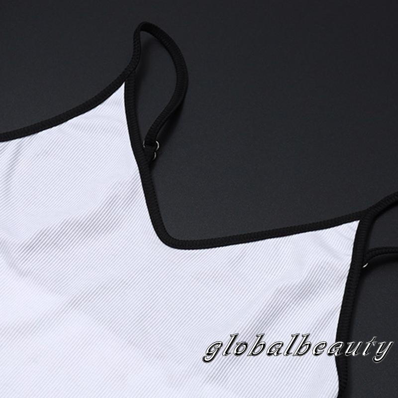 Áo Liền Quần Ngắn Hai Dây Hở Lưng Cổ Chữ V Màu Sắc Dành Cho Nữ