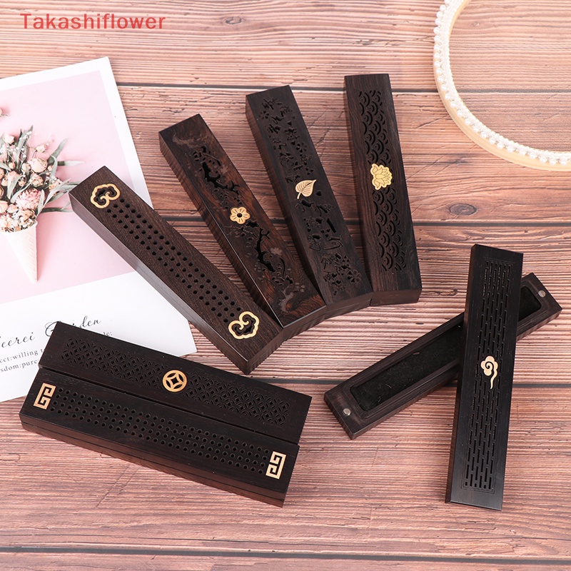 Giá Đỡ Nhang Bằng Gỗ Thiết Kế Đục Lỗ Sáng Tạo