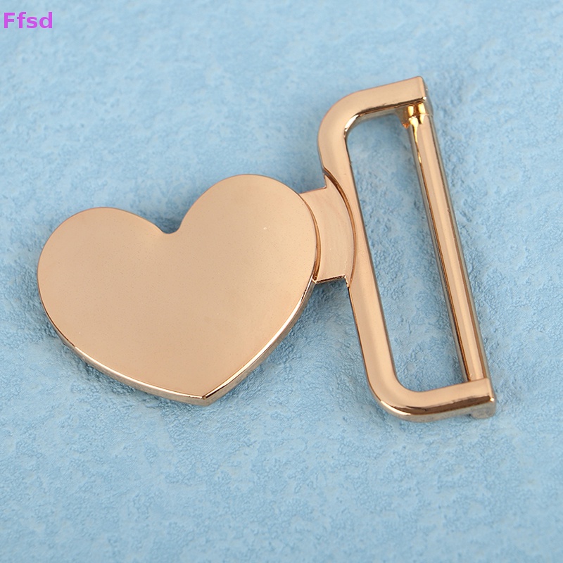Chốt Khóa Dây Nịt Ba Lô / Áo Khoác / Đồ Da Hình Trái Tim Bằng Hợp Kim Màu Vàng / Bạc 30 / 40mm