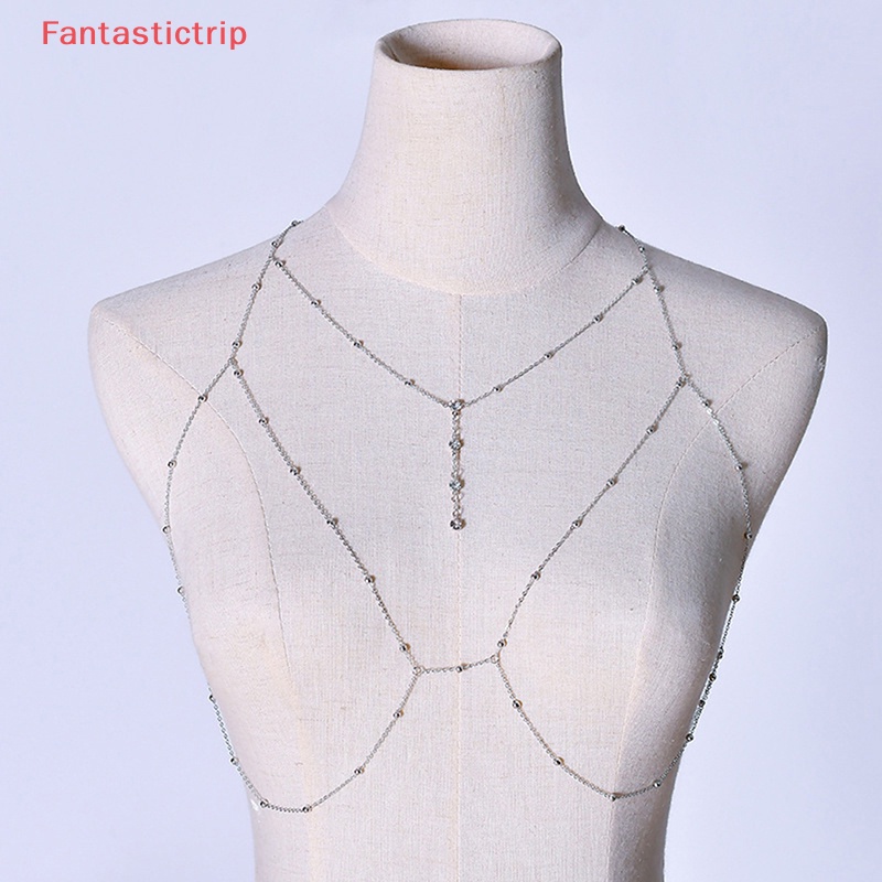 [Fantastictrip] Dây Mắt Xích Đeo Cơ Thể Trang Sức Quyến Rũ Thời Trang Đi Biển Đơn Giản Cho Nữ
