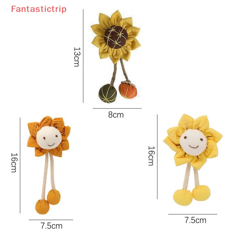 Ghim Cài Áo Hình Hoa Hướng Dương Mặt Cười Dễ Thương Cho Nữ Mới