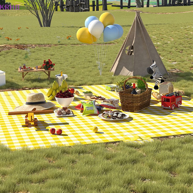 Thảm Dày Chống Thấm Nước Có Thể Gấp Gọn Dùng Đi Cắm Trại / Đi Biển / Leo Núi Mới