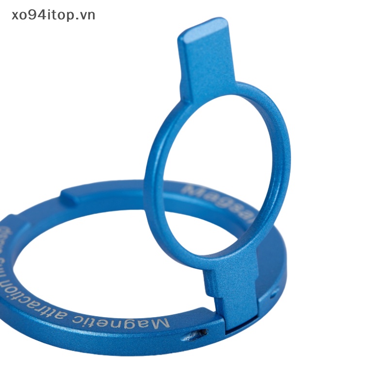 Nhẫn Móc Ngón Tay Giữ Điện Thoại XOITOP Bằng Hợp Kim Nam Châm Xoay 360 Độ Siêu Mỏng