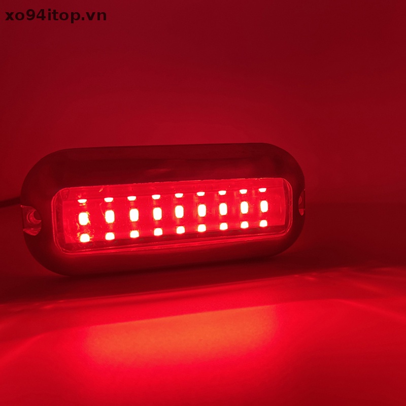Đèn Led IP68 27 Bóng 12V Bằng Thép Không Gỉ Chống Nước Cho Tàu Thuyền