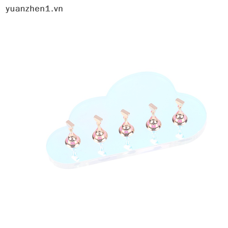 Giá Đỡ Trưng Bày Móng Tay Giả Hình Đám Mây Bằng Acrylic