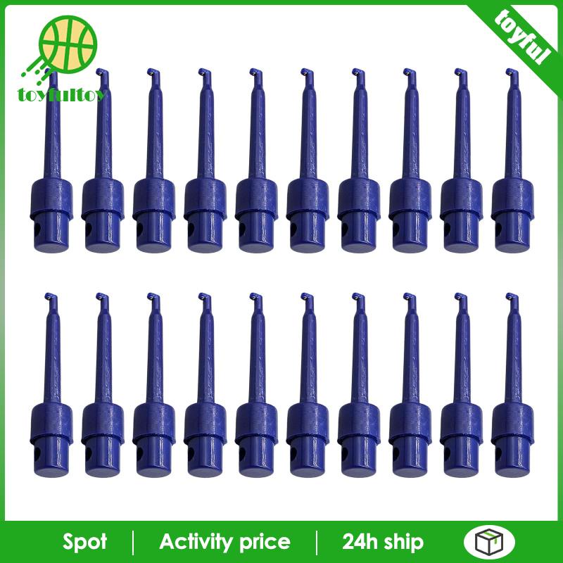 Set 20 Kẹp Trưng Bày Móc Câu Cá Bằng Hợp Kim Chất Lượng Cao